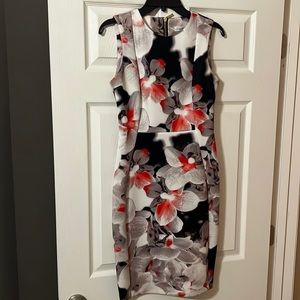 Like new bodycon dress by Calvin Klein.